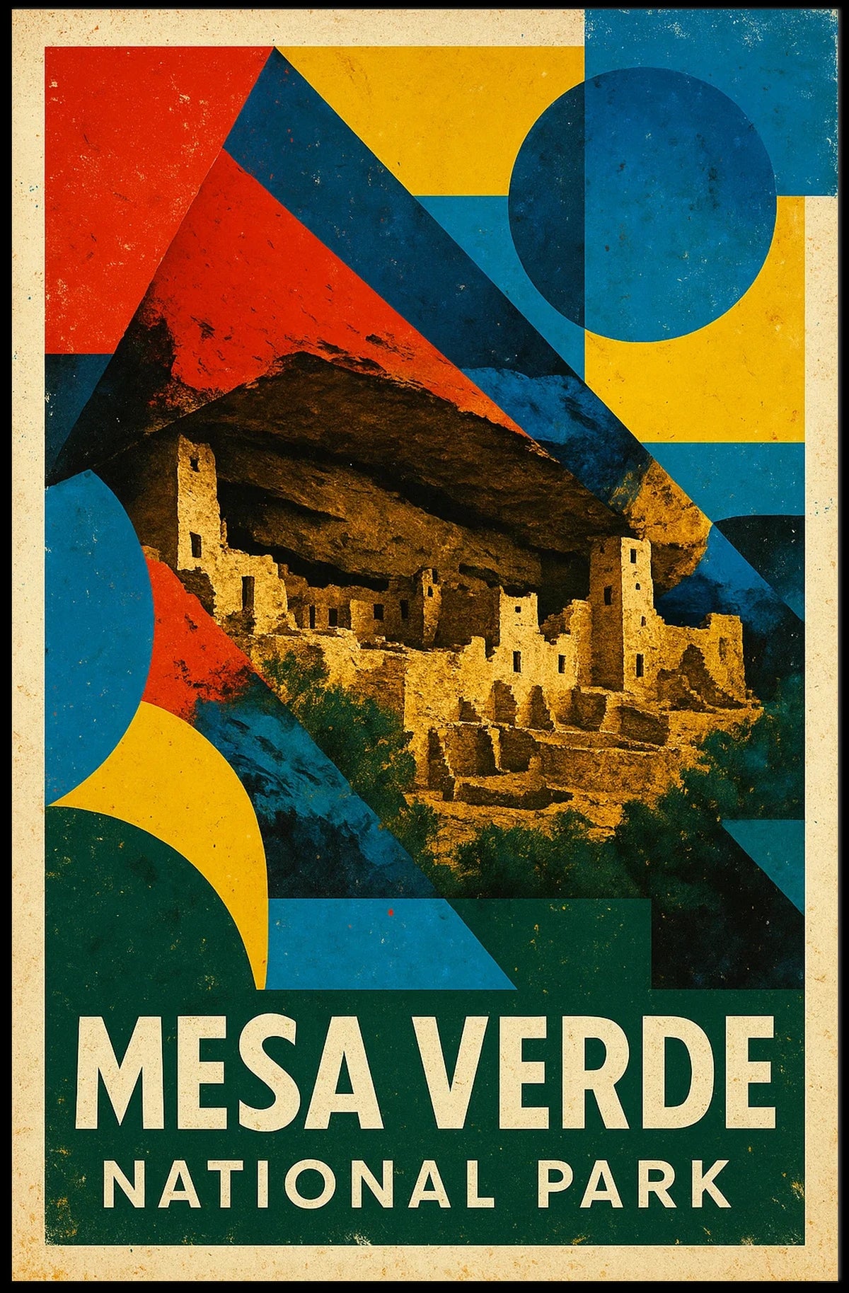 Mesa Verde National Park Poster