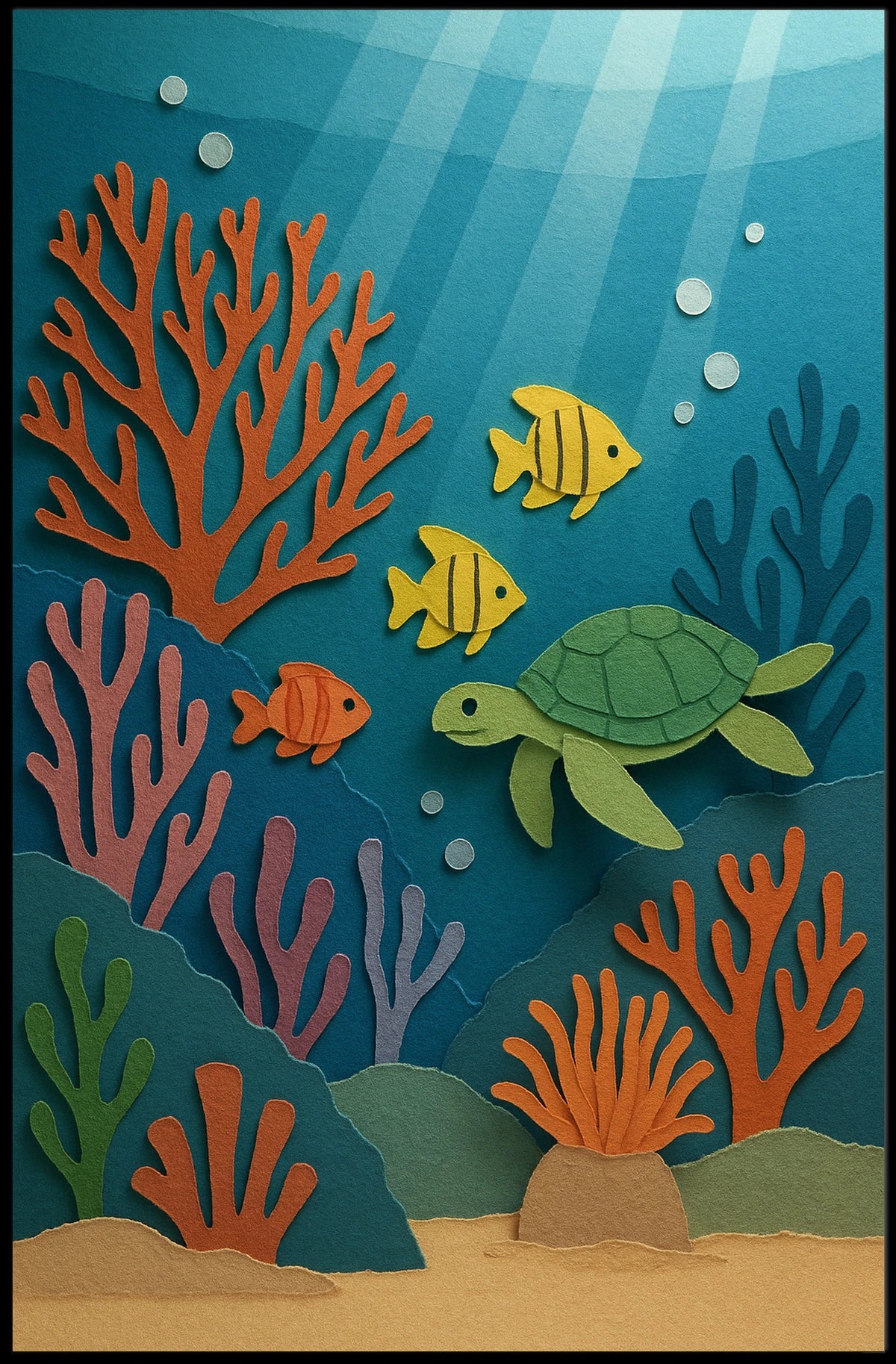 Underwater Wonderland Poster