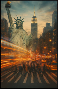New York City Lights Poster