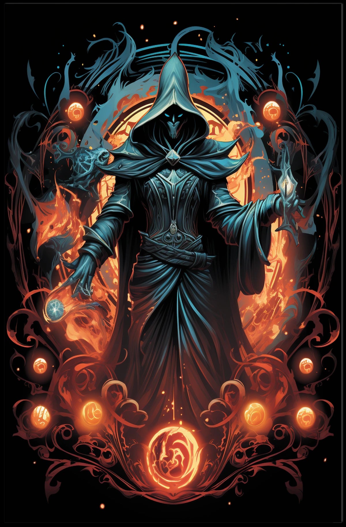 The Enigmatic Sorcerer Poster