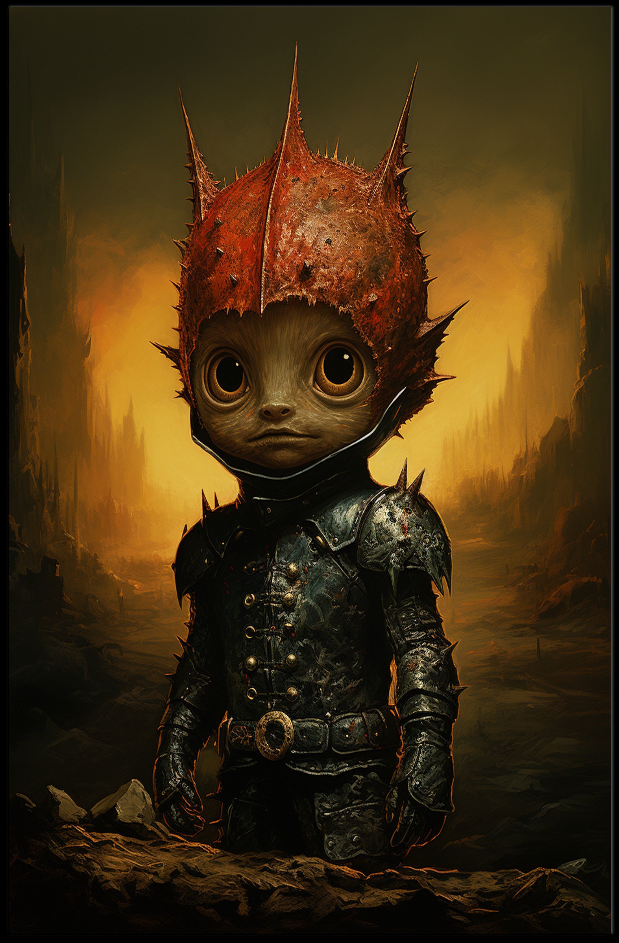 The Enchanted Warrior Poster