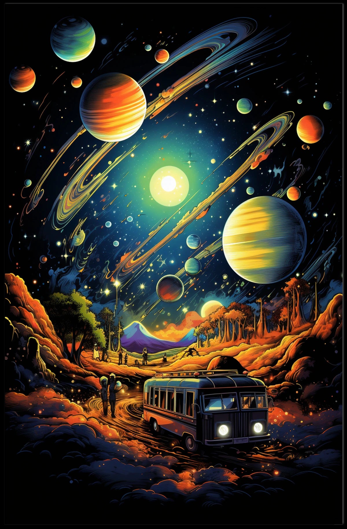 Cosmic Journey Poster