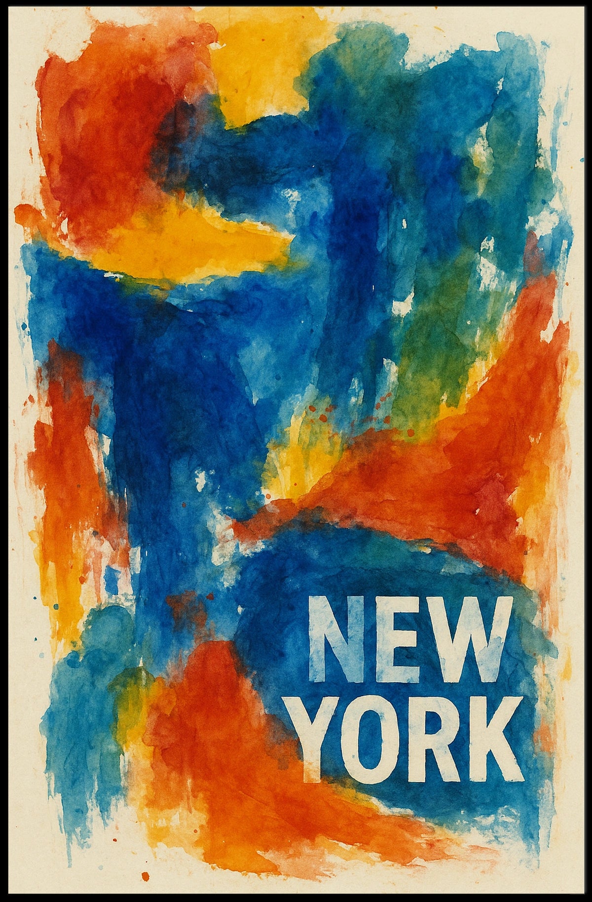 New York in Color Poster