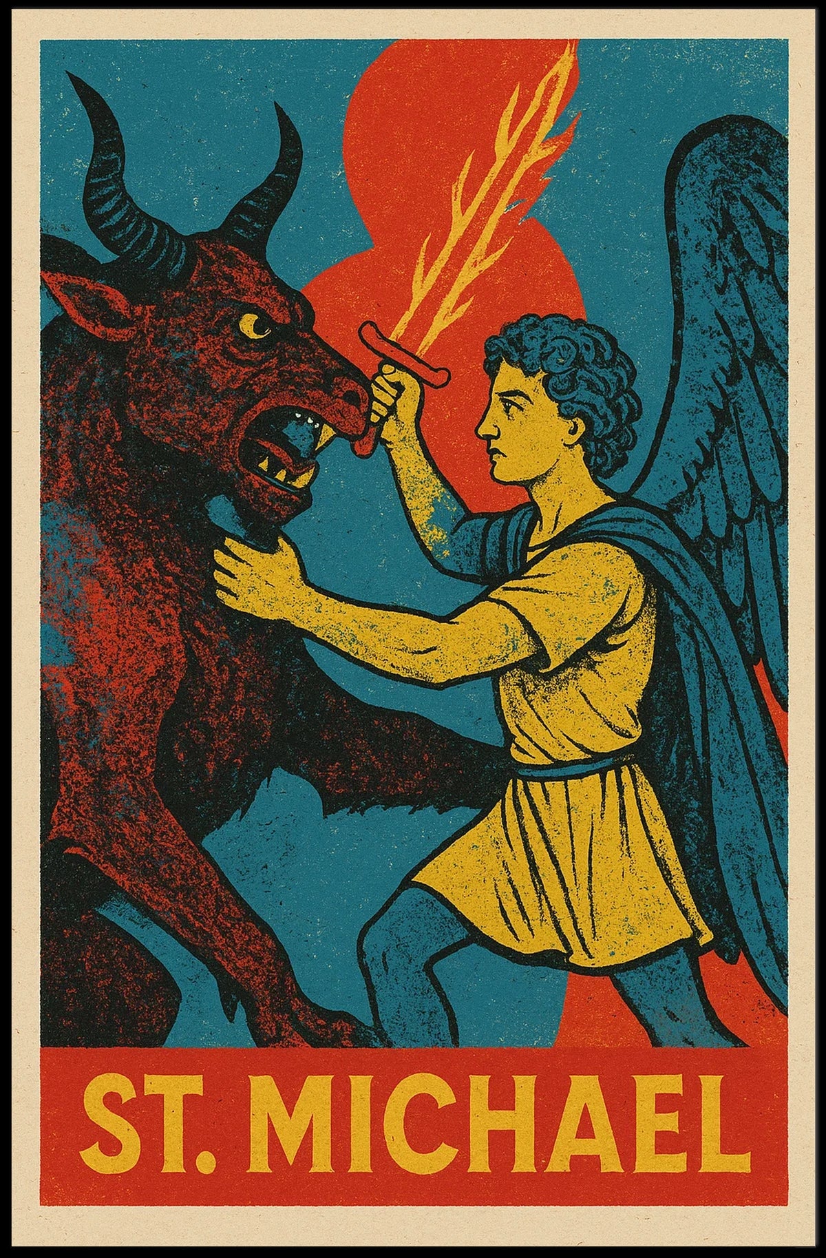 St. Michael The Archangel Poster