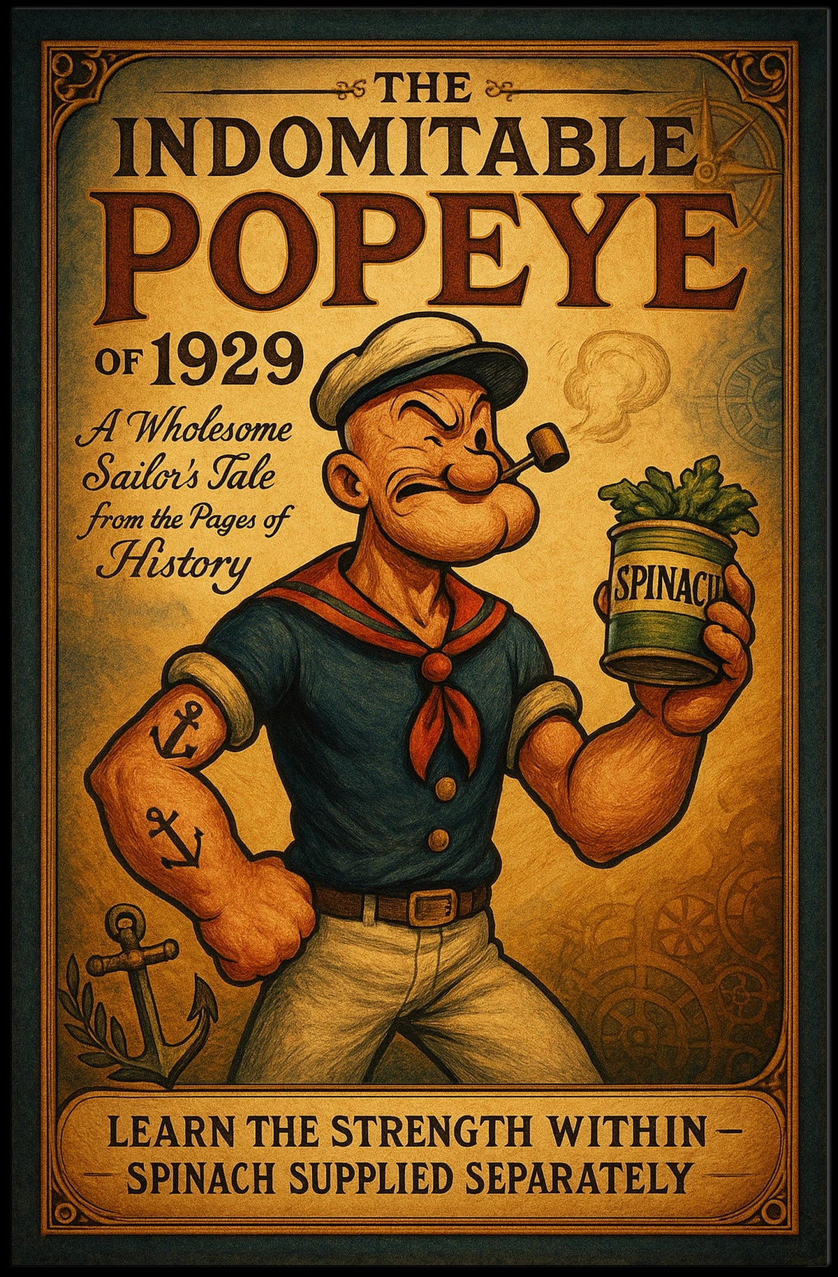 Popeye 1929 Art Poster POP-212
