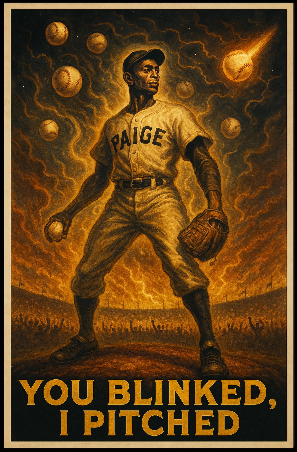 You Blinked, I Pitched Poster