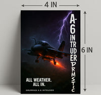 Grumman A6 Intruder All Weather Poster PosterGoat