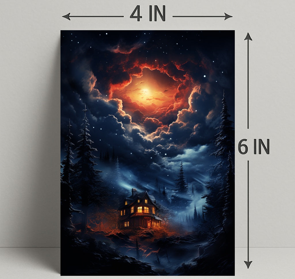 Enchanted Nightscape Poster