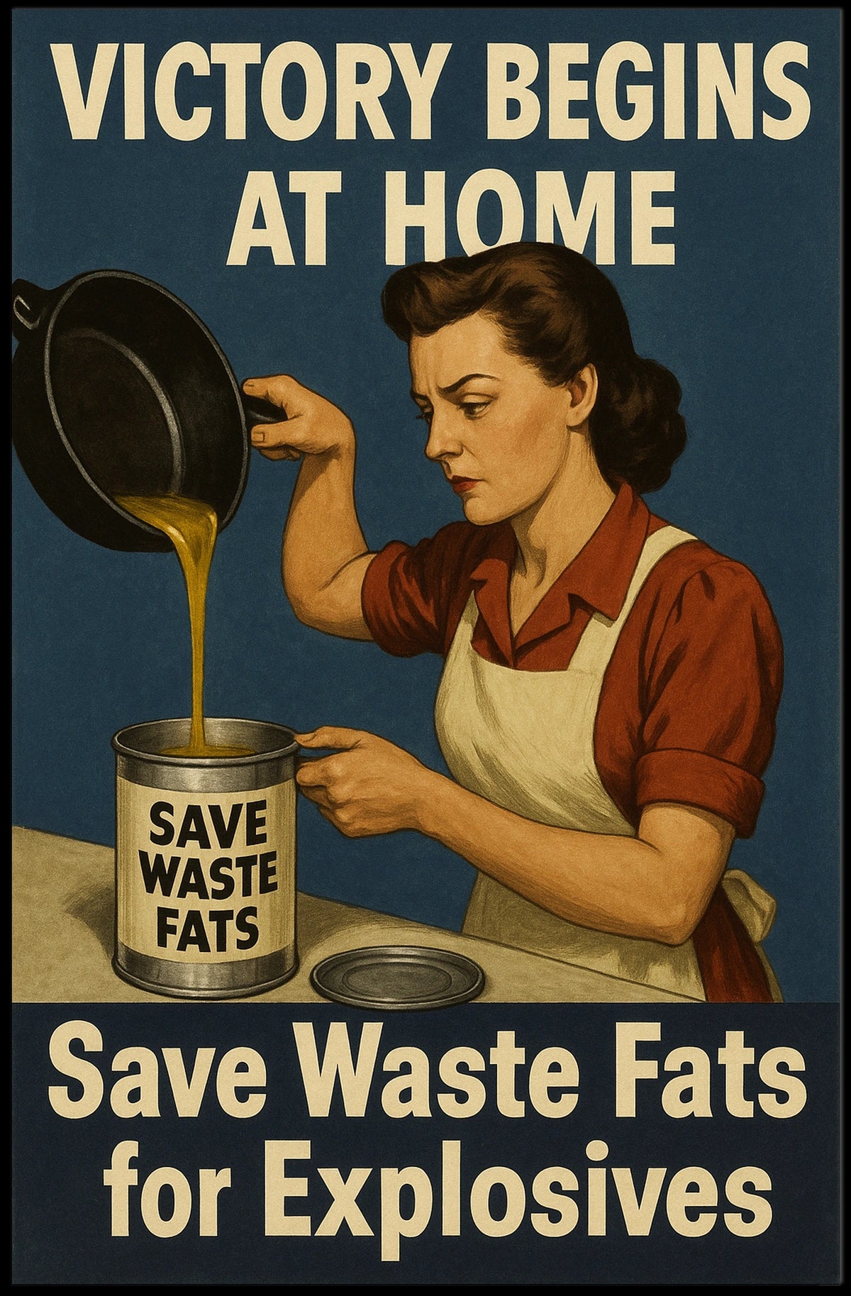 Victory Begins at Home Poster