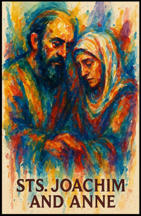Saints Joachim And Anne Poster