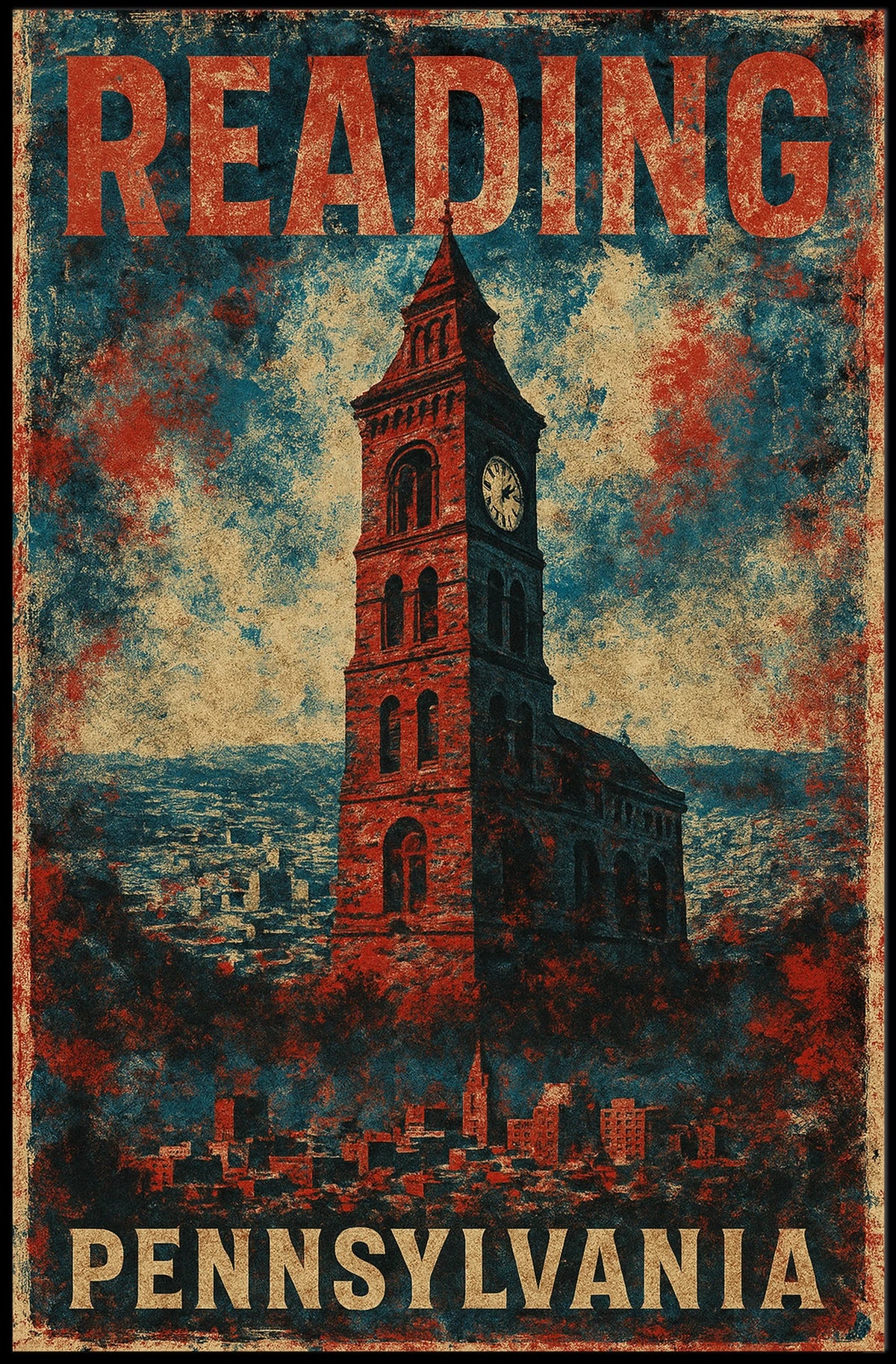 Reading, Pennsylvania Poster