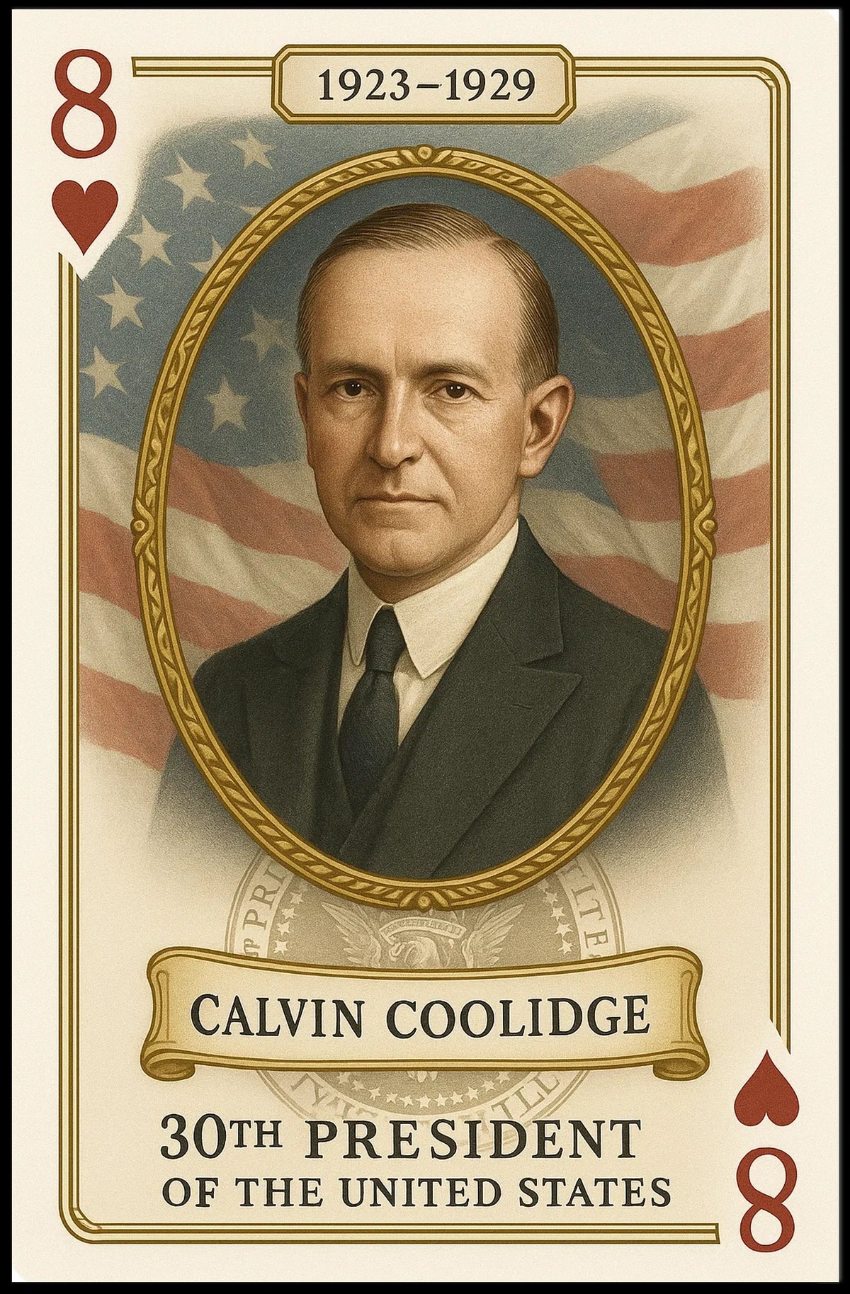 Calvin Coolidge President Poster
