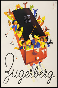 Cable Car Adventure in Switzerland Travel Poster PosterGoat