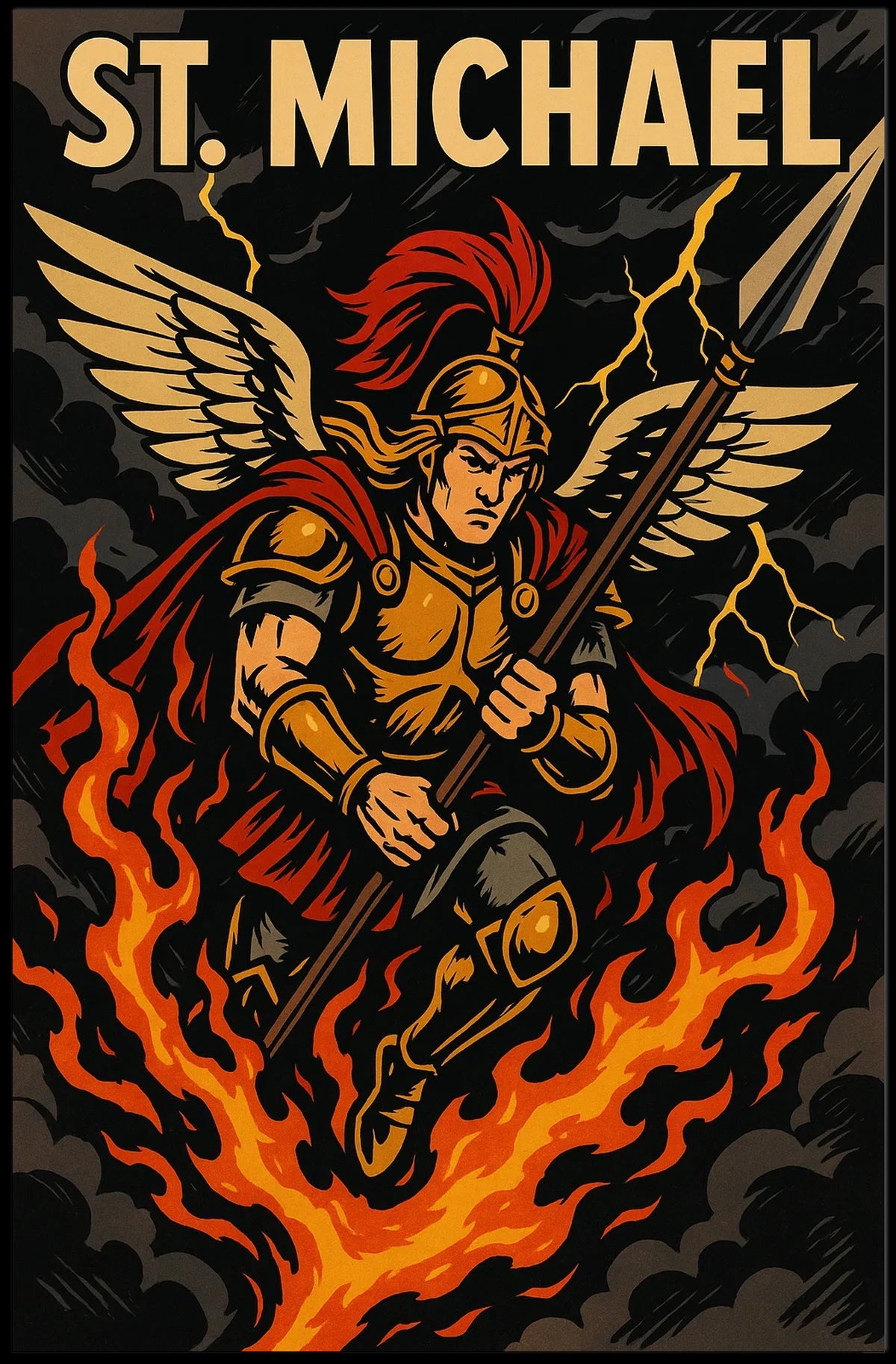 St. Michael The Archangel Poster