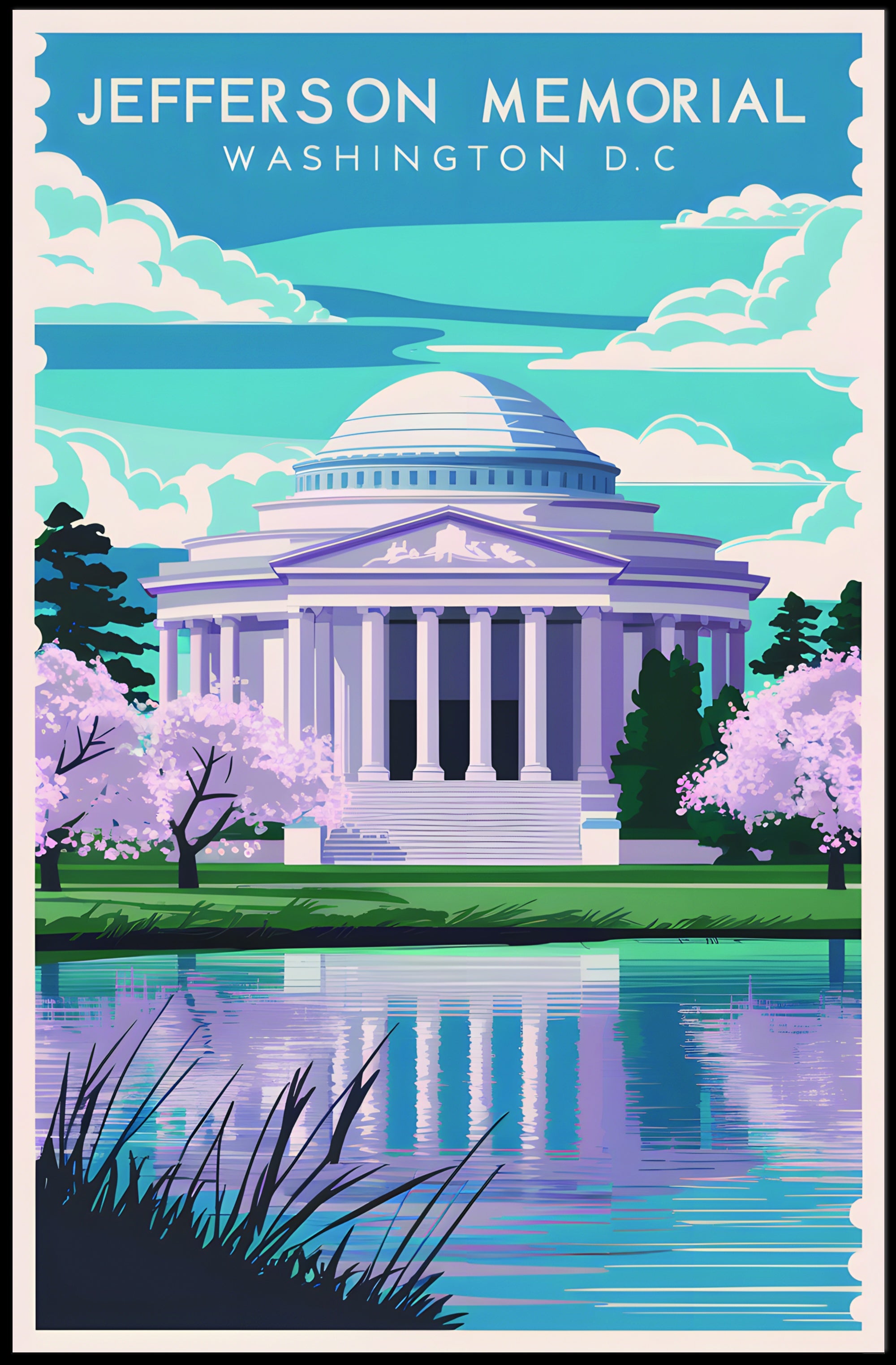 Jefferson Memorial Poster