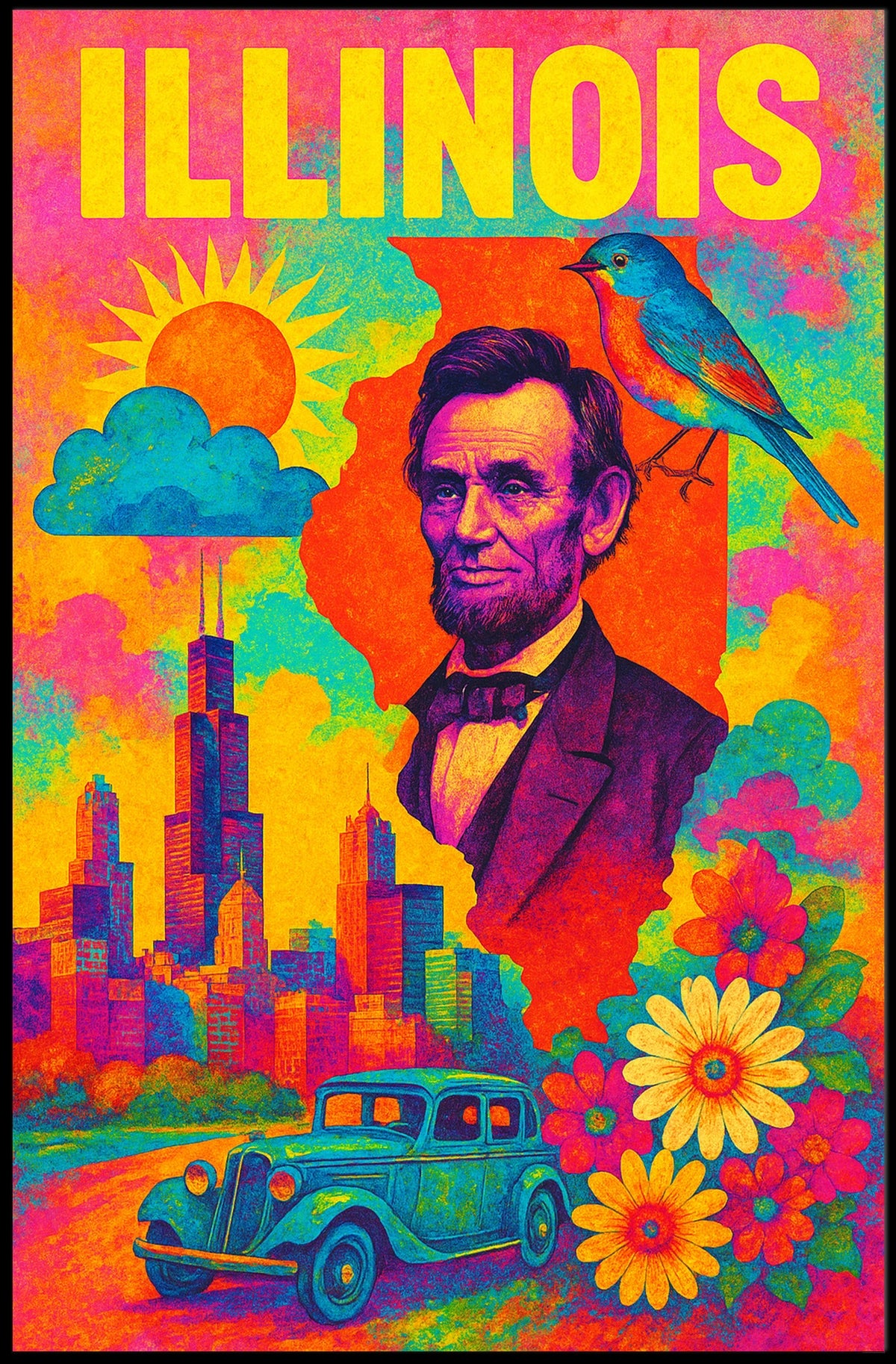 Illinois Tribute Poster