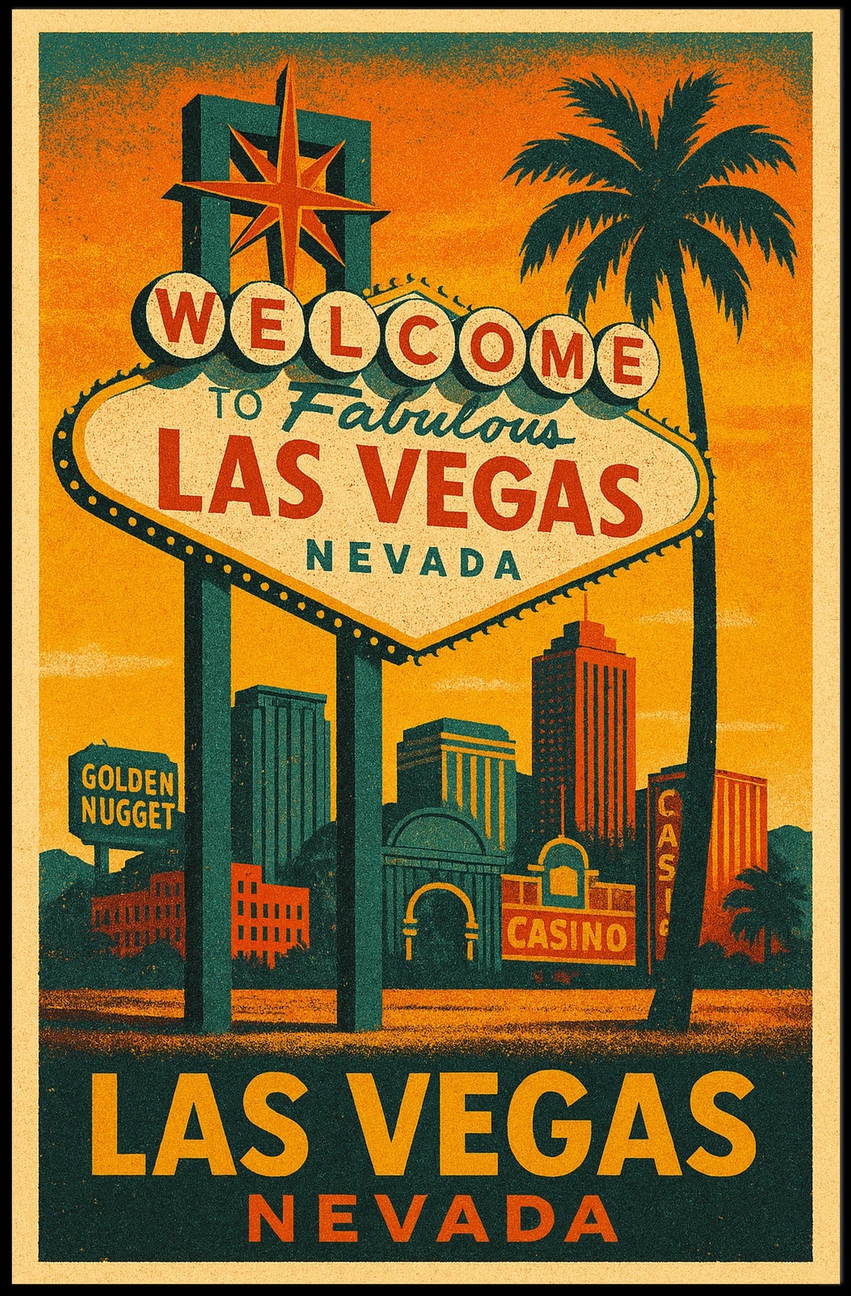 Welcome to Fabulous Las Vegas Poster