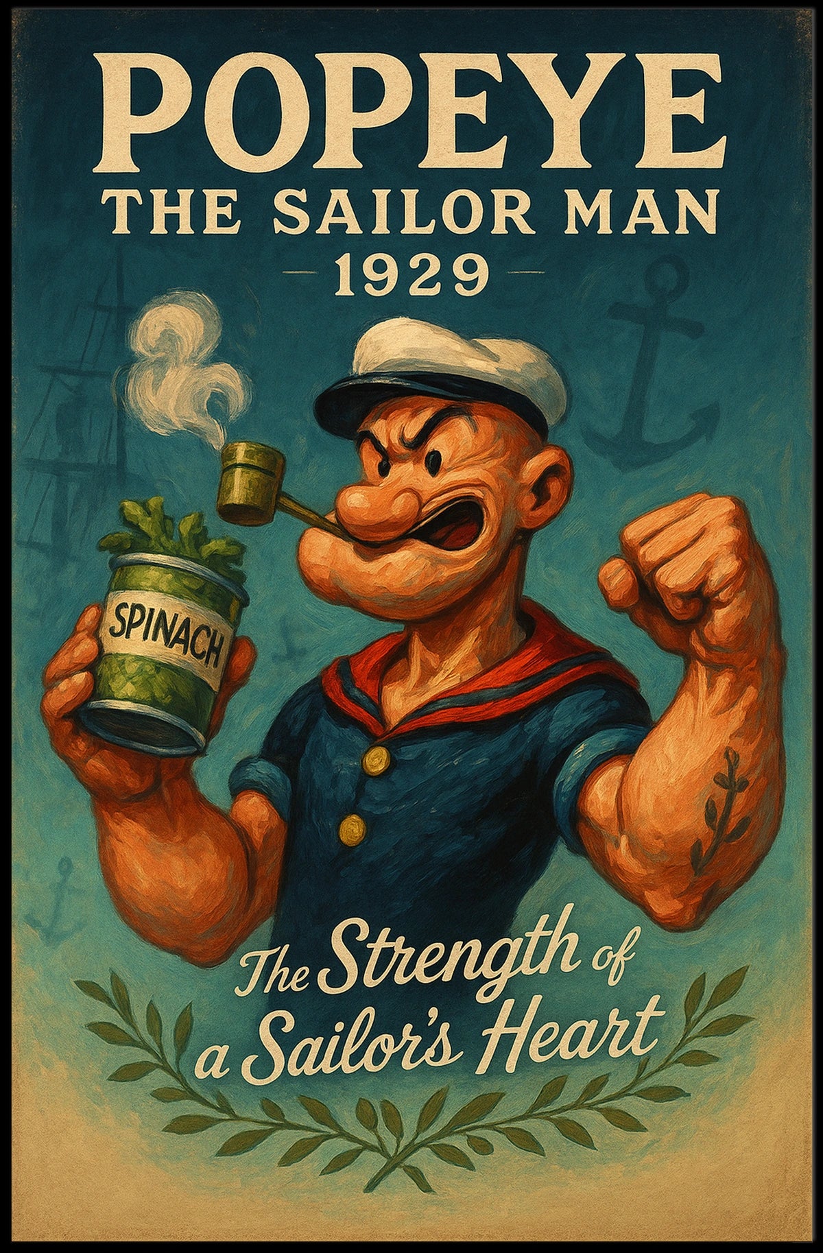 Popeye 1929 Art Poster POP-10