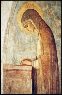 Sacred Devotion: Iconography of Prayer in Heritage Poster