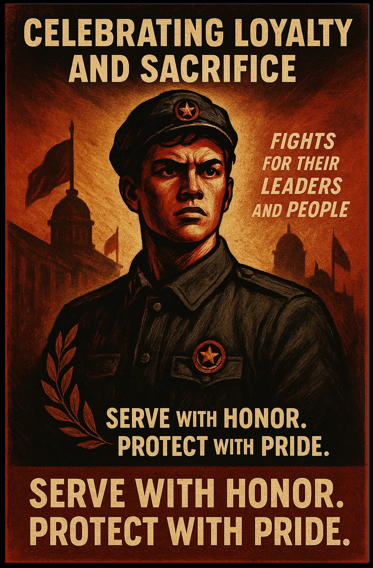 Celebrating Loyalty and Sacrifice Poster