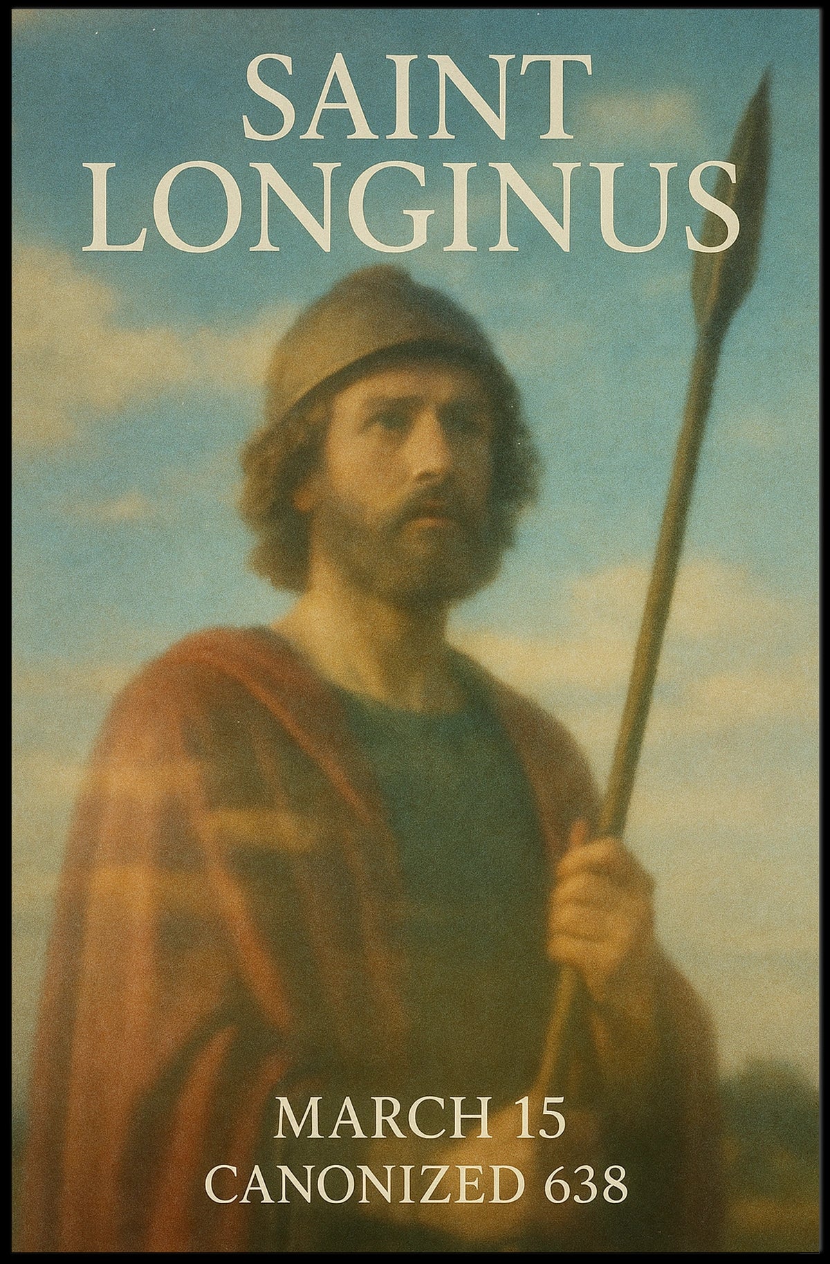 Saint Longinus Poster