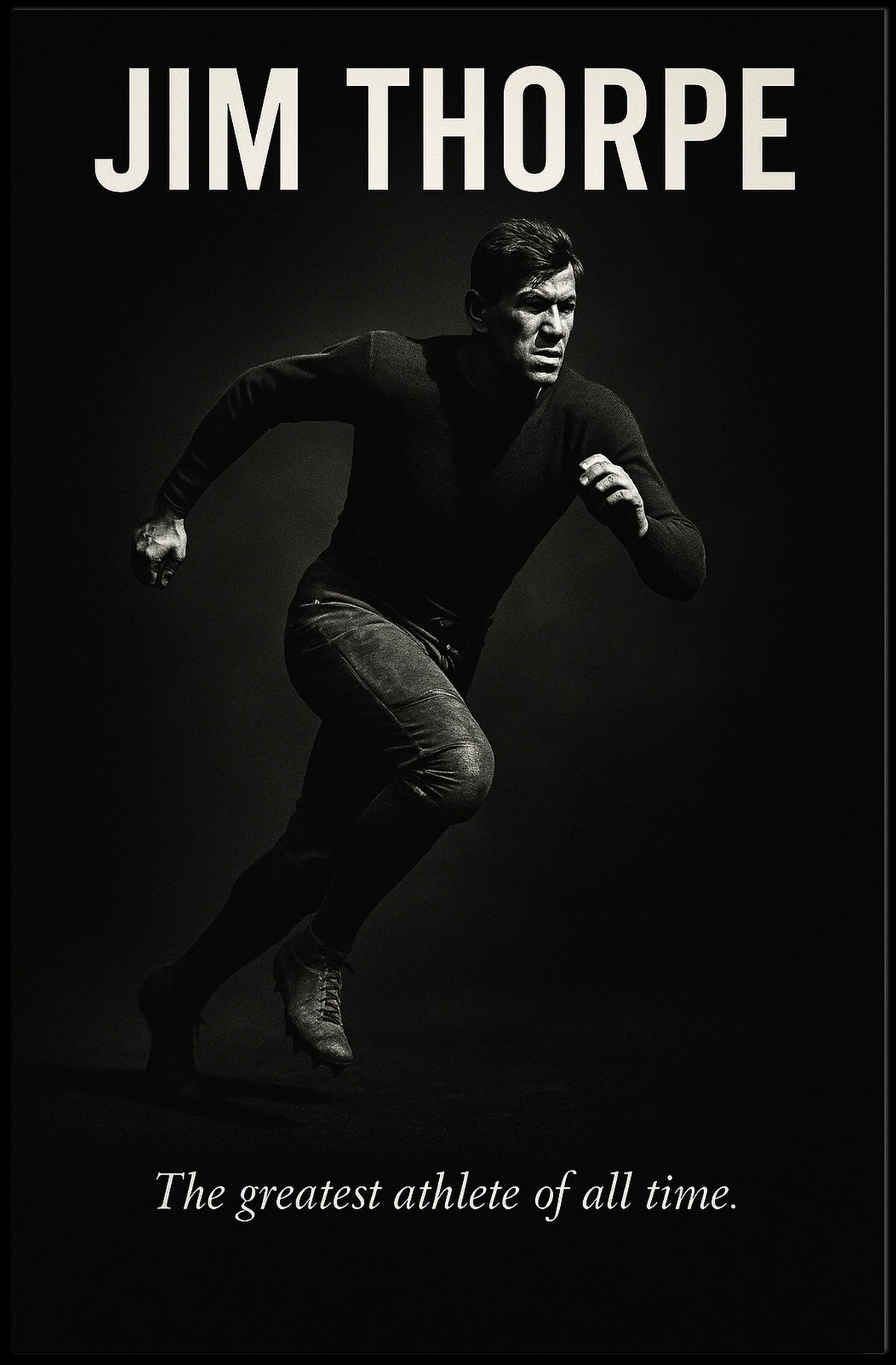 Jim Thorpe A Legacy of Excellence Poster