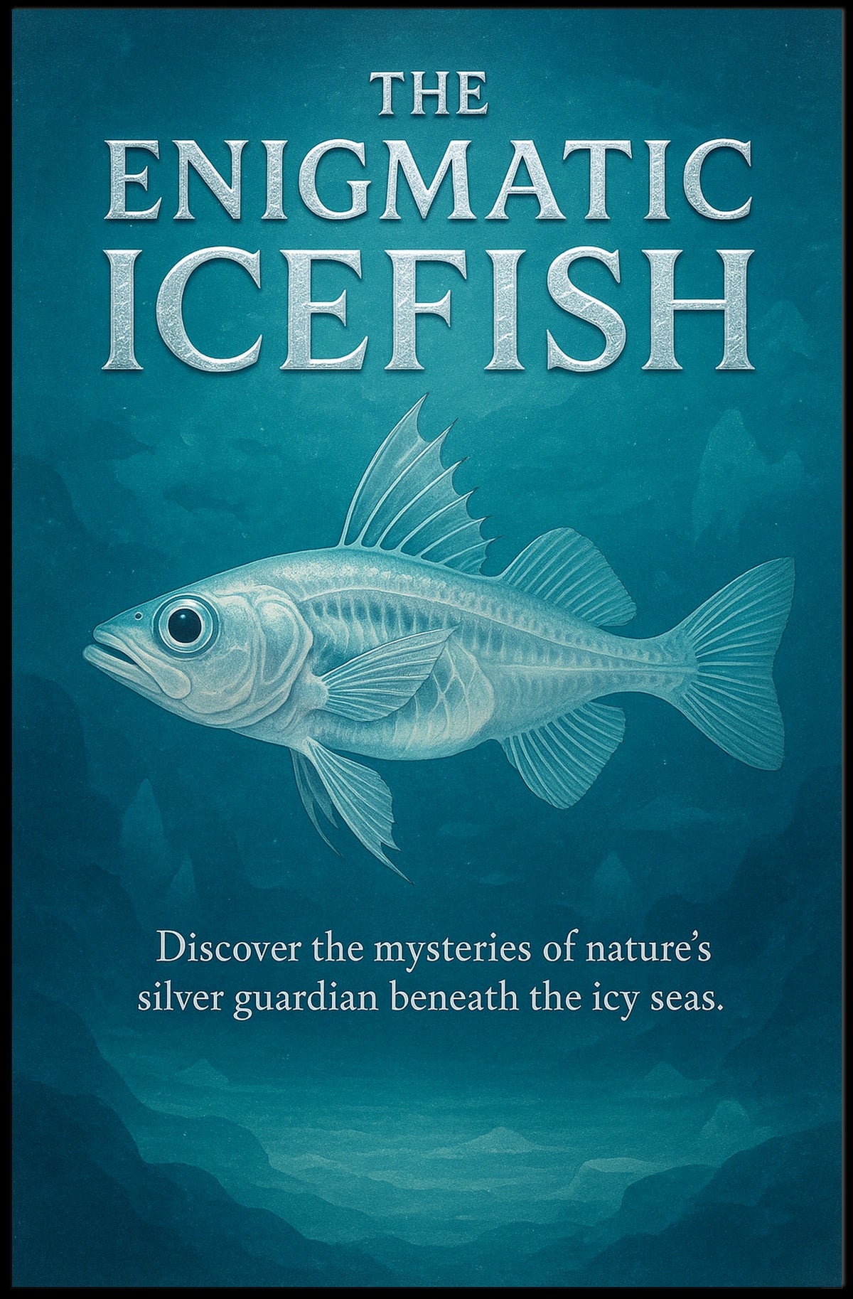 The Enigmatic Icefish Poster