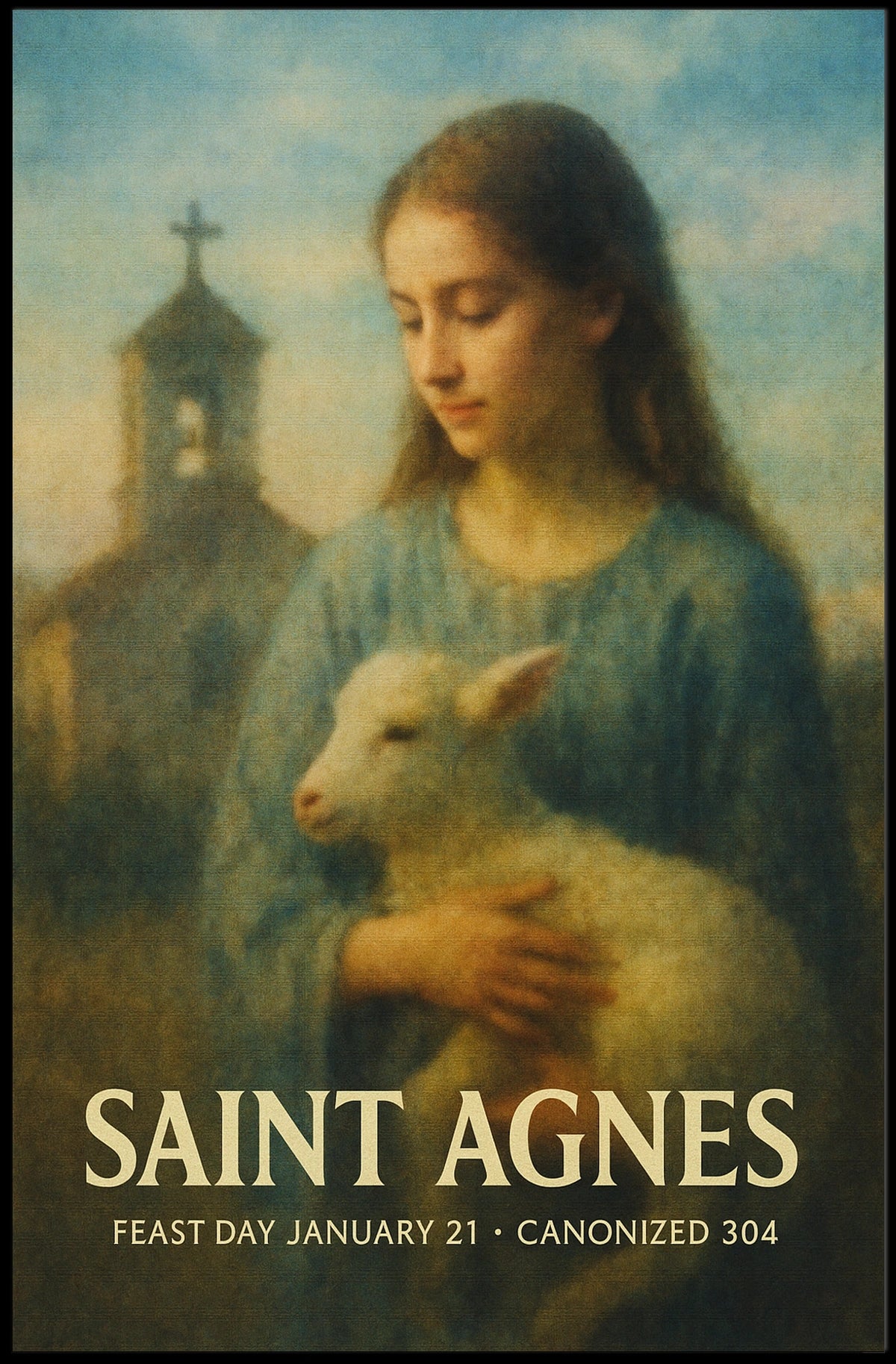 Saint Agnes Poster