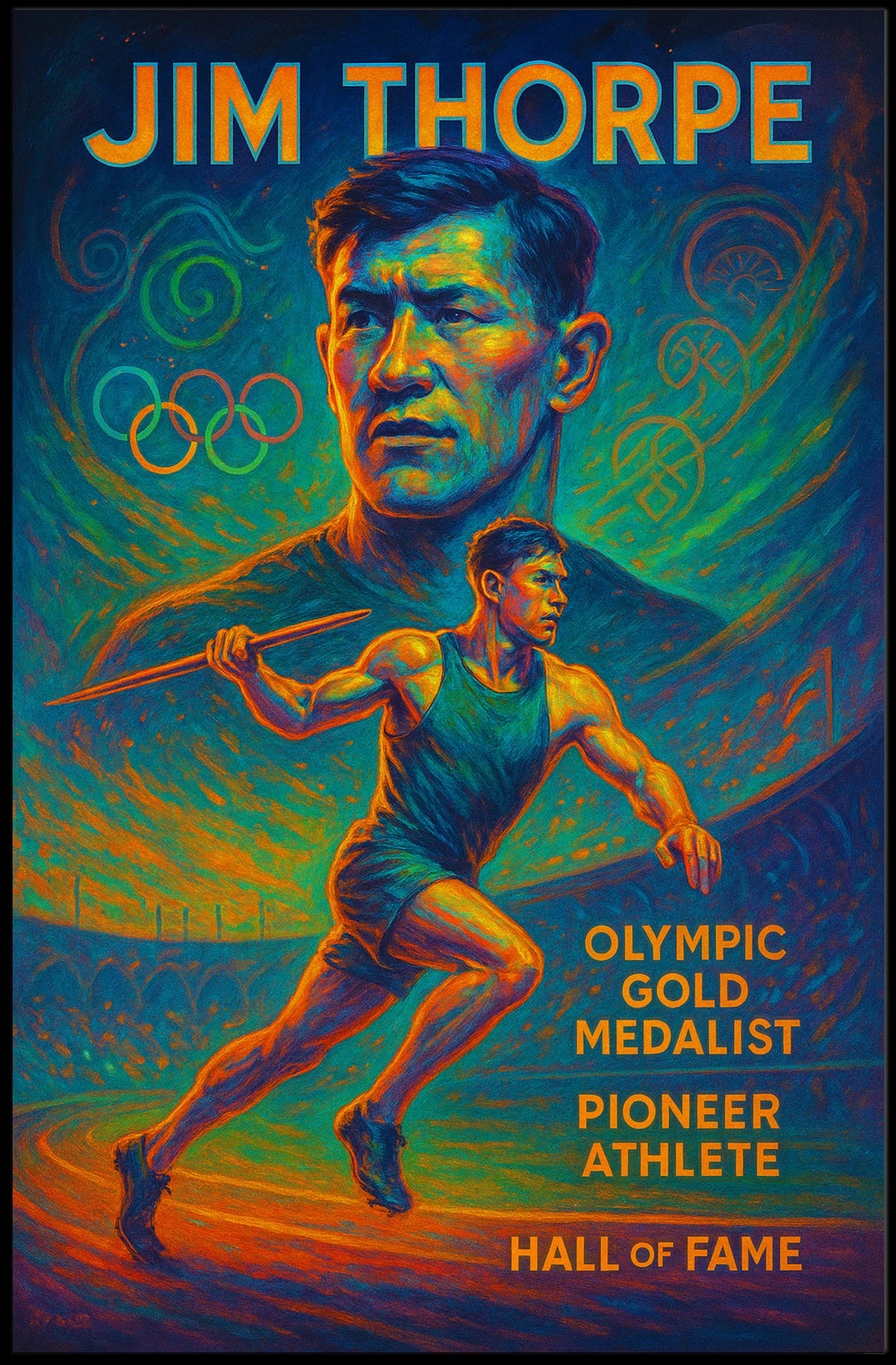 Celebrating Jim Thorpe Poster