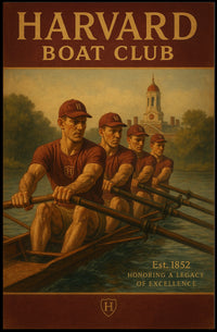 Harvard Boat Club Honoring a Legacy Poster