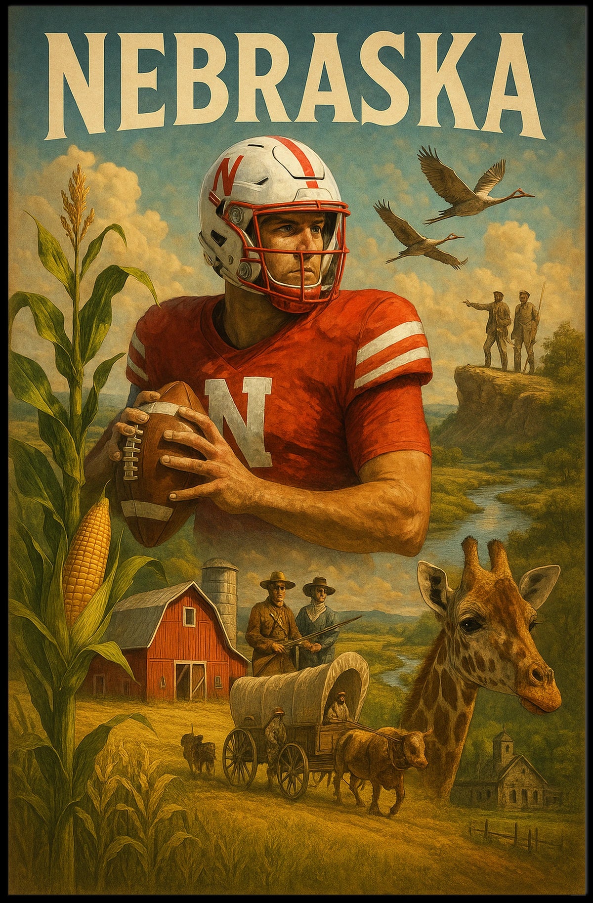 Nebraska Heritage Poster