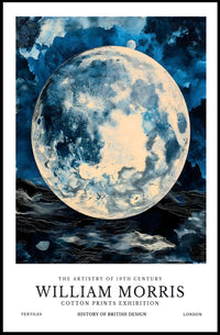 William Morris Cotton Prints Exhibition Poster