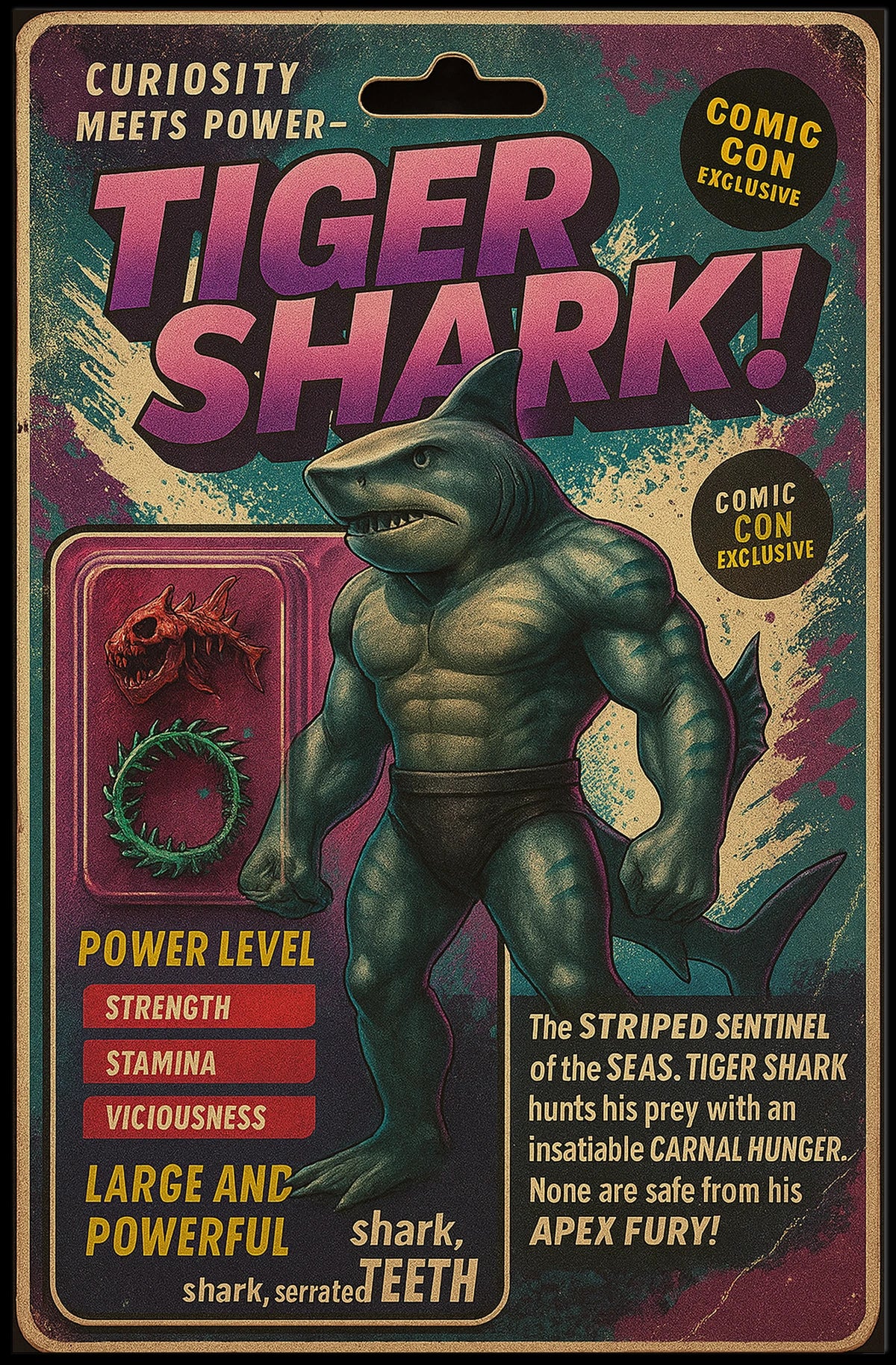 Tiger Shark Comic Con Exclusive Poster