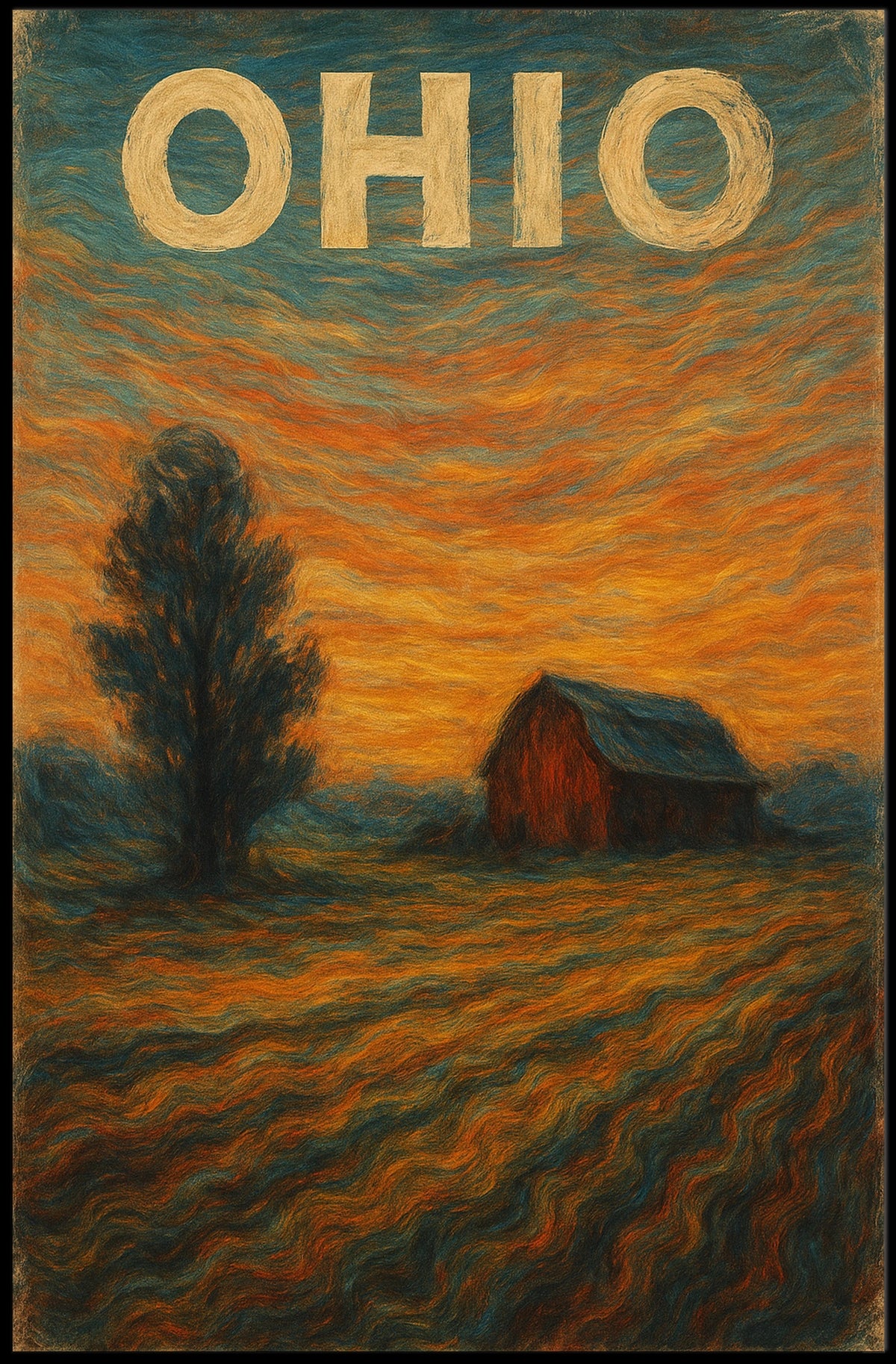 Ohio Landscape Poster