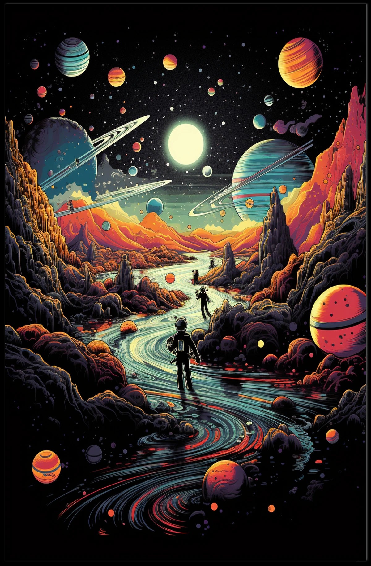 Cosmic Journey Poster