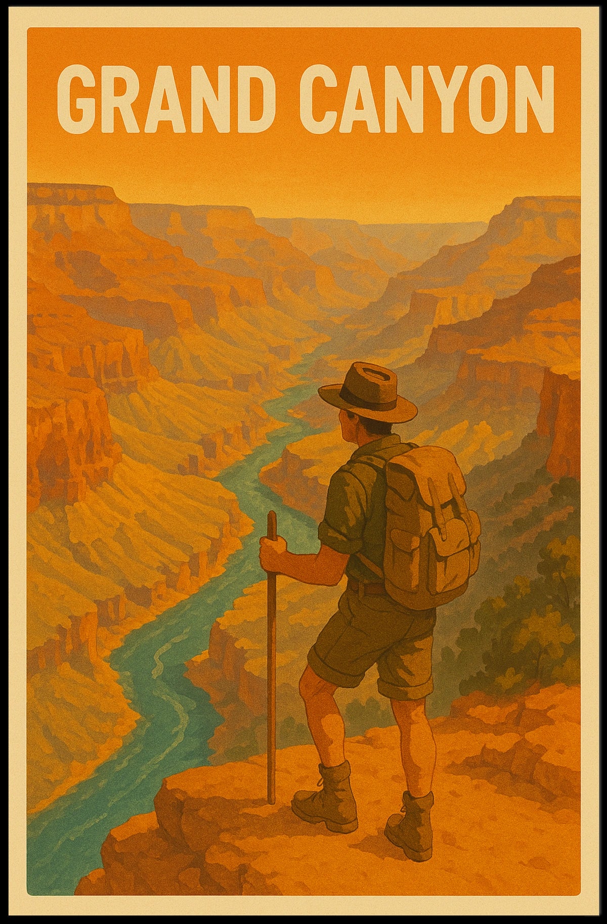Grand Canyon Adventure Poster