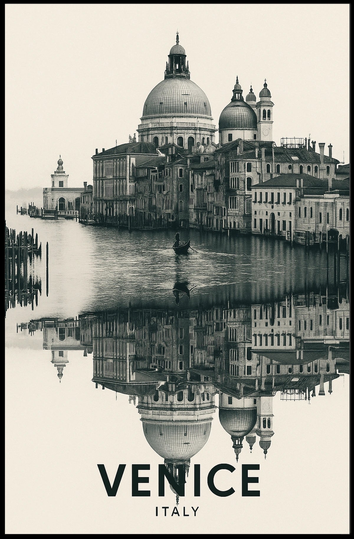 Venice Reflections Poster