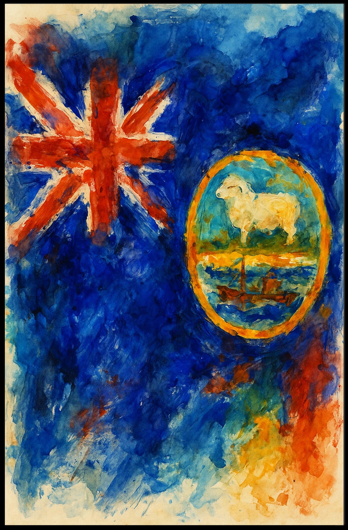 Abstract Interpretation Of A National Poster