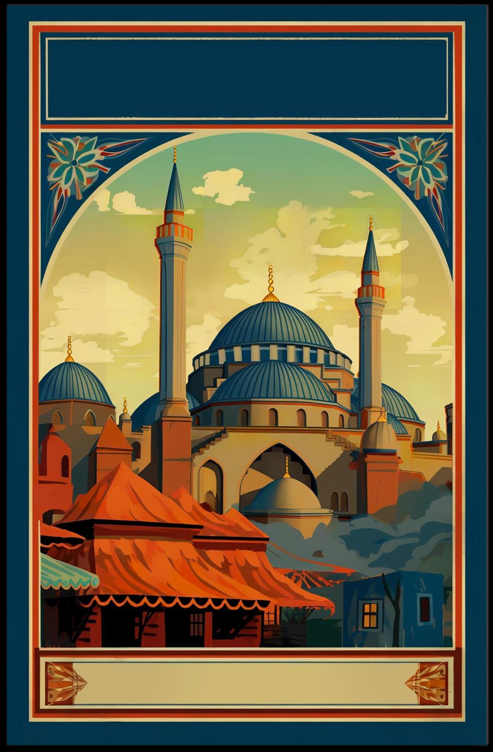 Majestic Architecture Poster