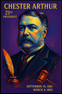 Chester Arthur 21St President Poster