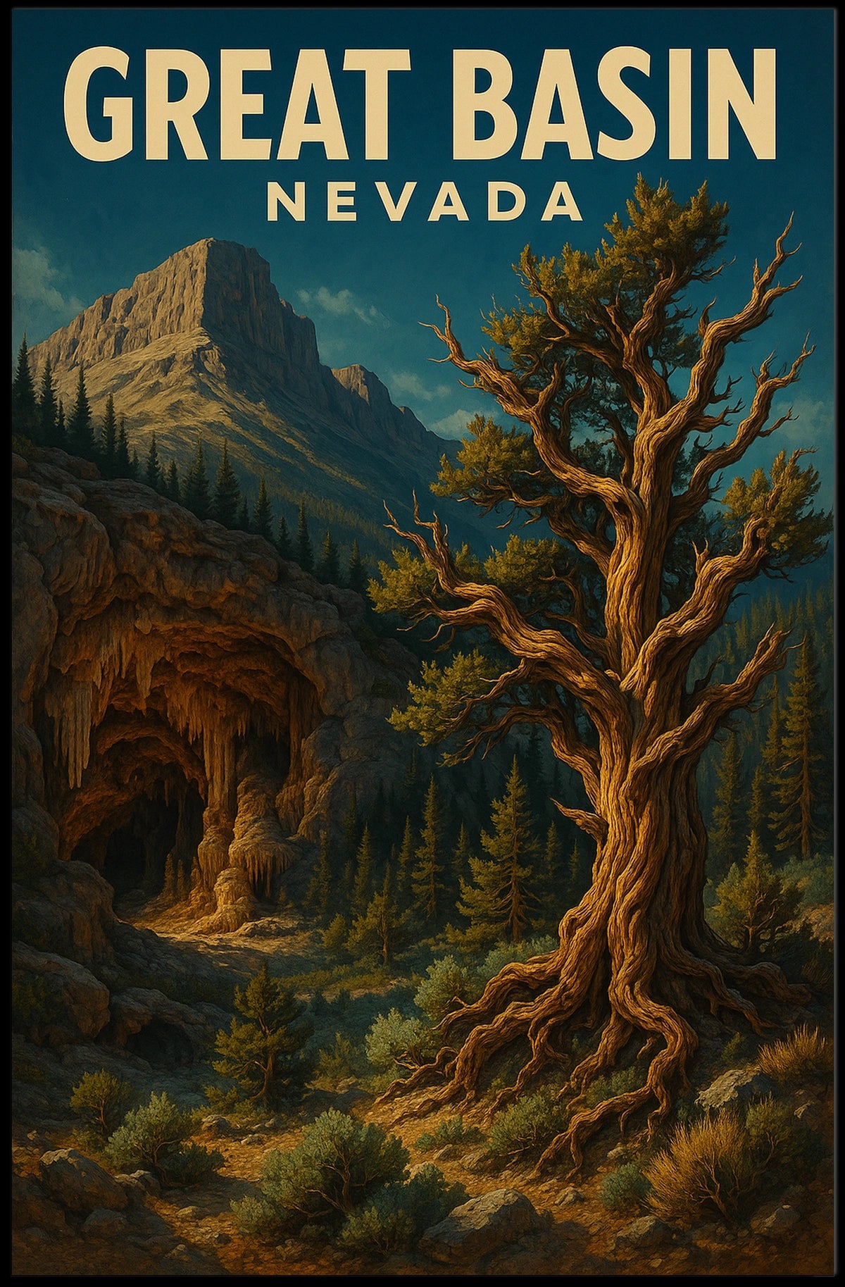 Great Basin Nevada Poster