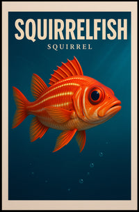 Squirrelfish Spotlight Poster PosterGoat