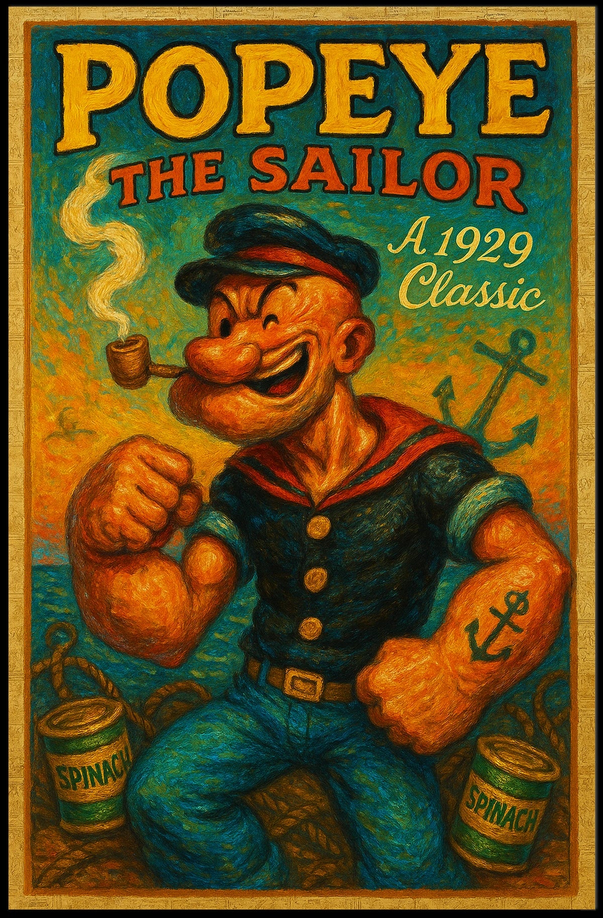 Popeye 1929 Art Poster POP-40