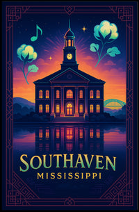 Southaven at Sunset Poster