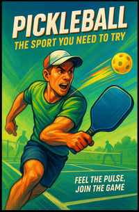 Pickleball The Sport You Need to Try Poster