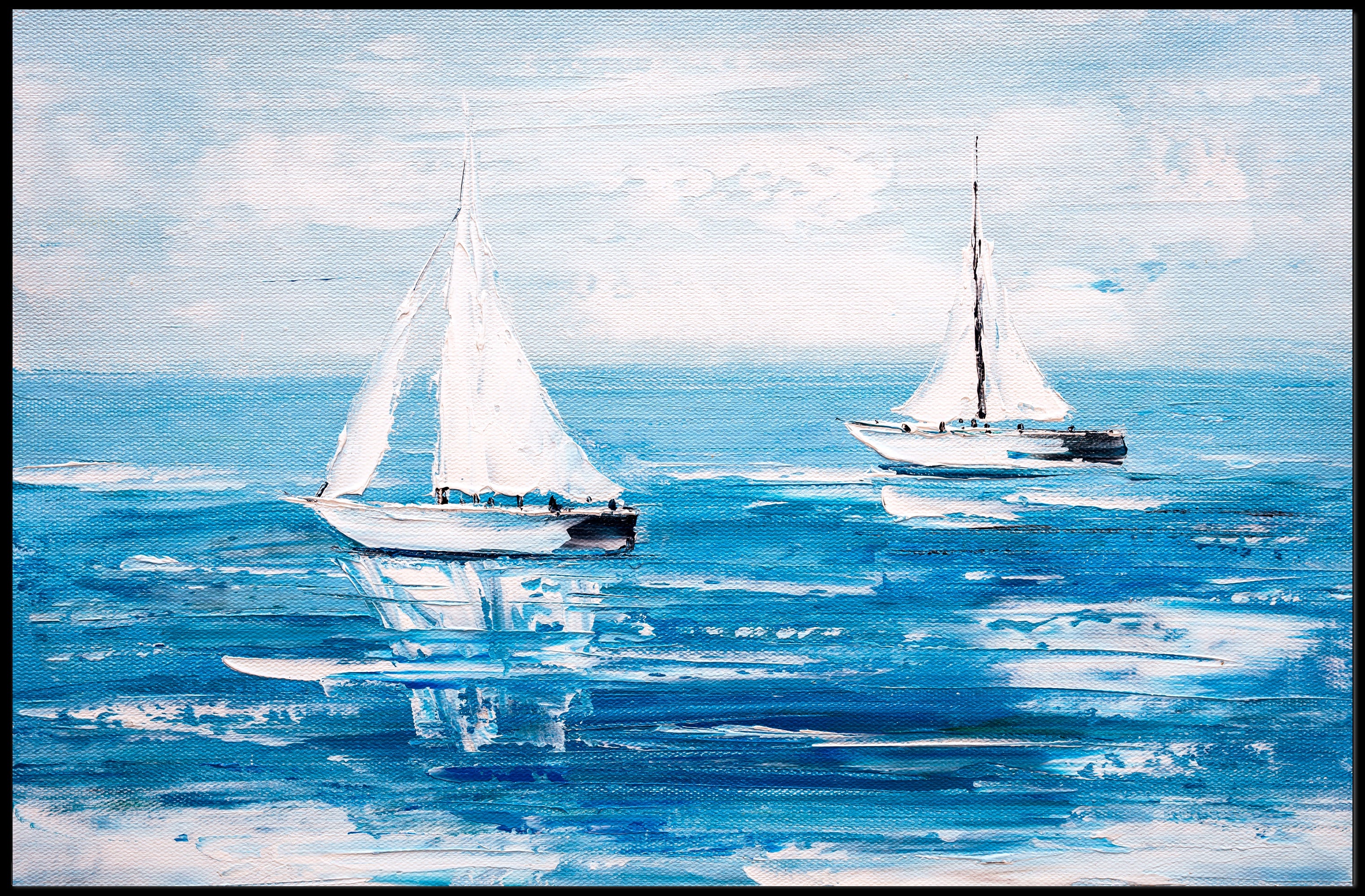 Serenity at Sea Poster