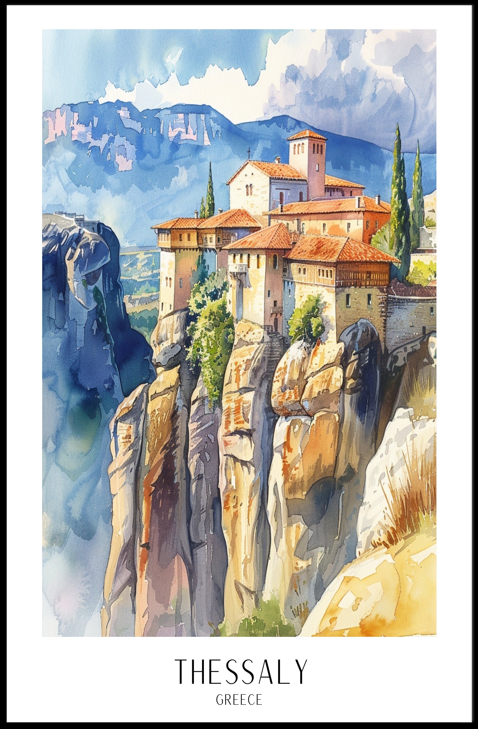 Thessaly, Greece Poster PosterGoat