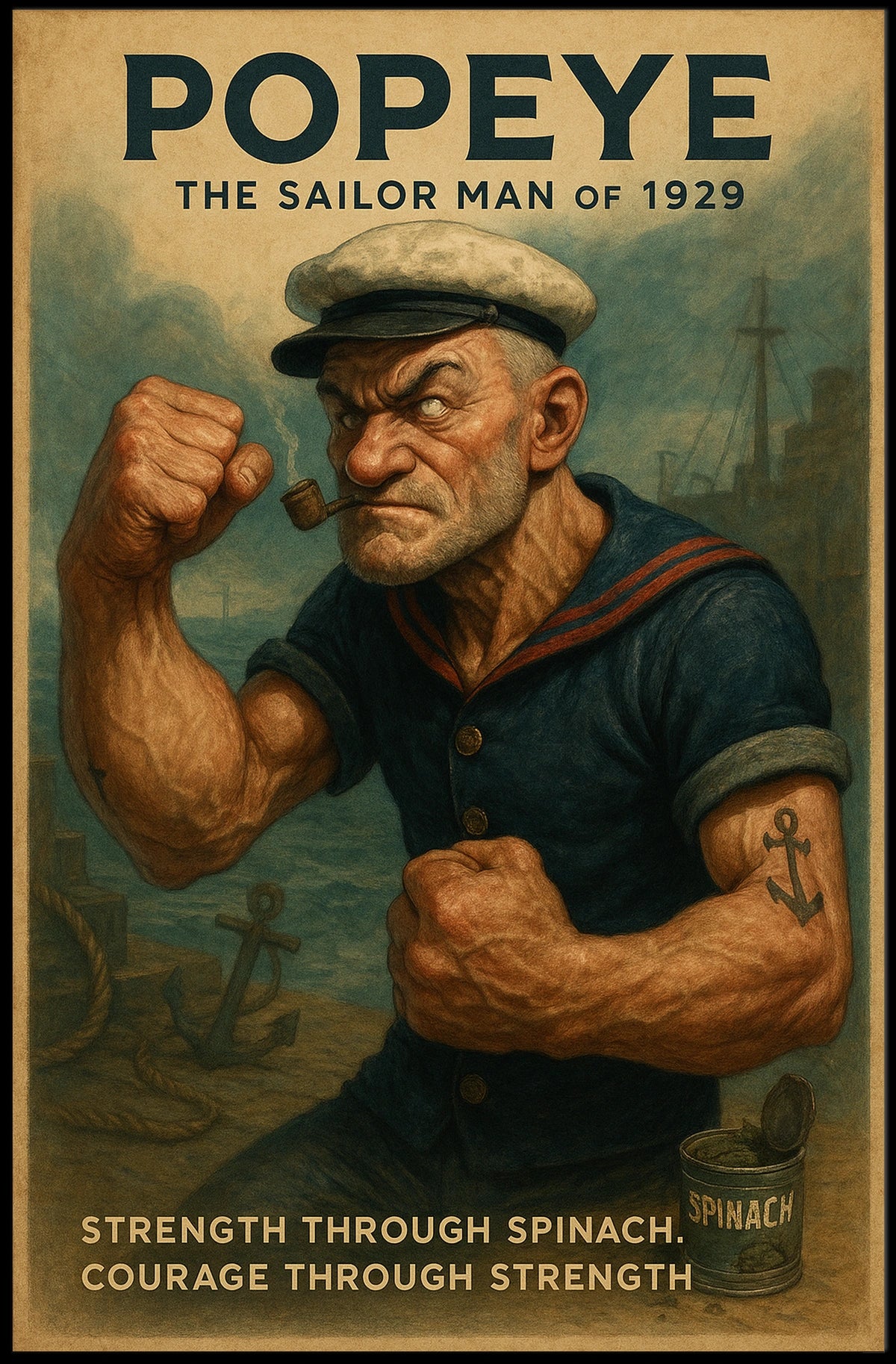 Popeye 1929 Art Poster POP-188