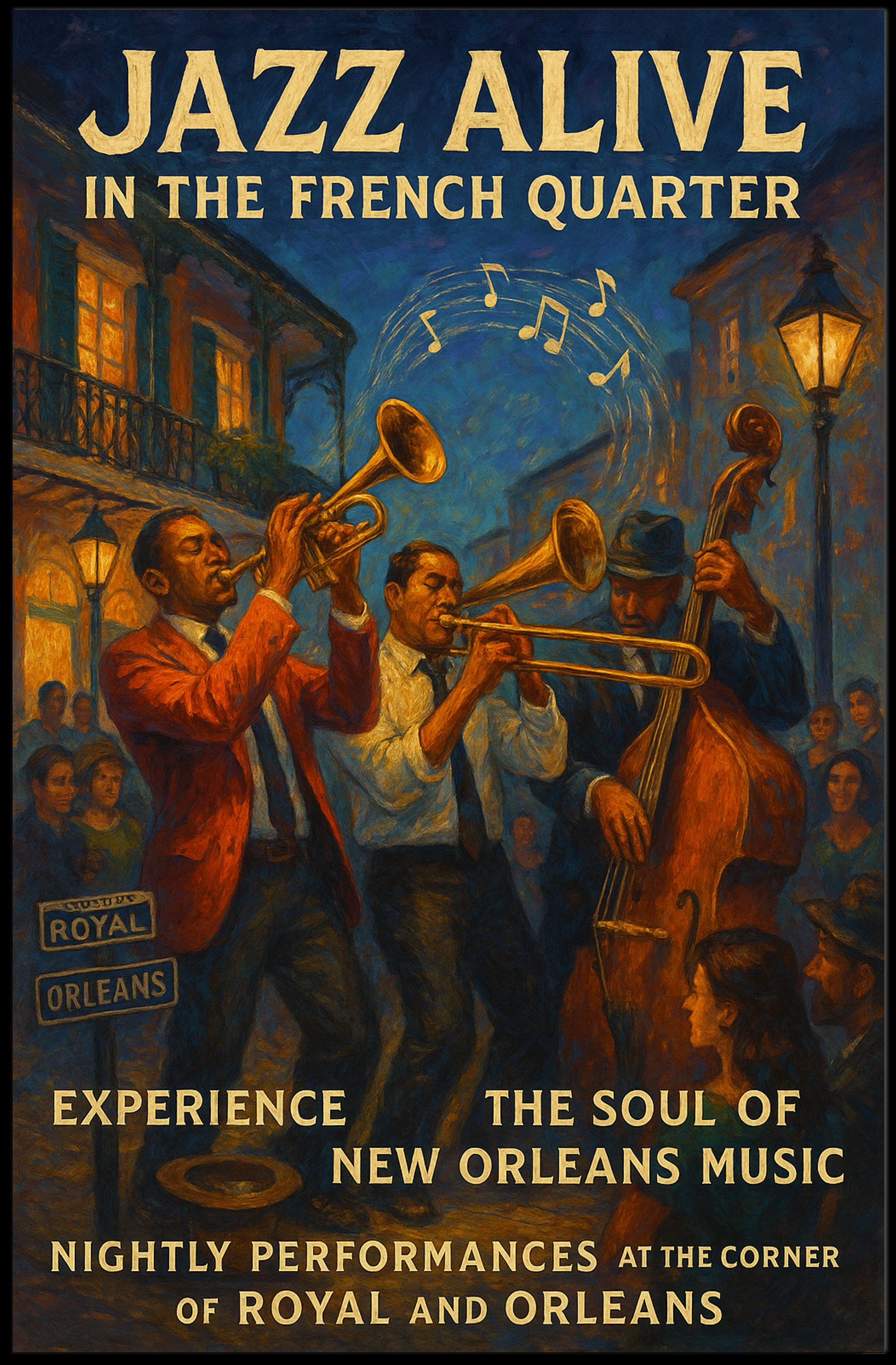 New Orleans Jazz Celebration: Music or Concert Poster