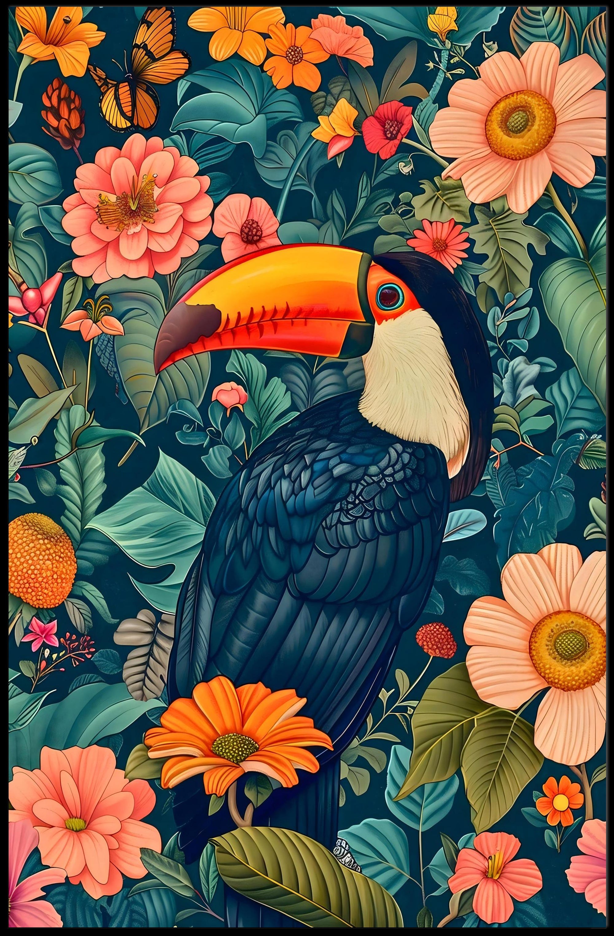 Tropical Symphony Wall Art Print